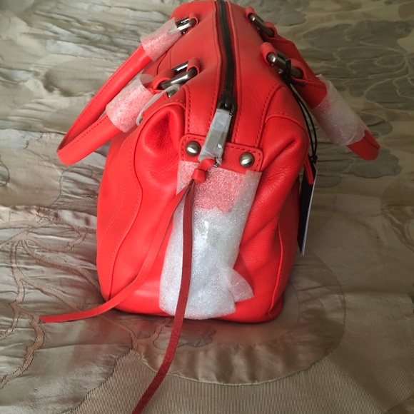 Rebecca Minkoff MAB Mini Handbag - Hot Red leather - Picture 2 of 9